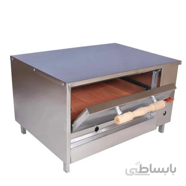 فرپیتزا9 بشقاب صندوقی بادرب شیشه ای