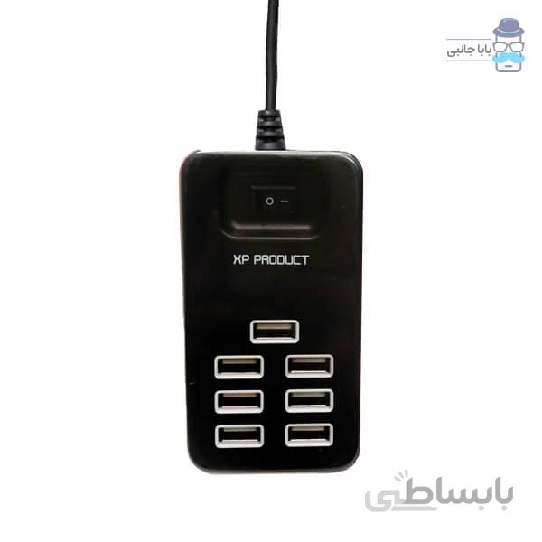 هاب ایکس پی مدل XP-H810 هفت پورت 2.0 USB