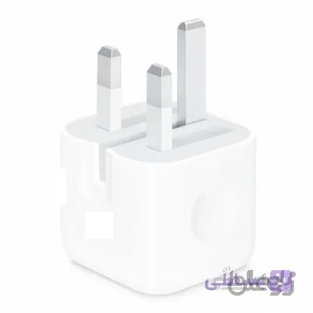 شارژر 18 وات اصلی اپل Apple 18W 3pin Power Adapter — تصویر 1