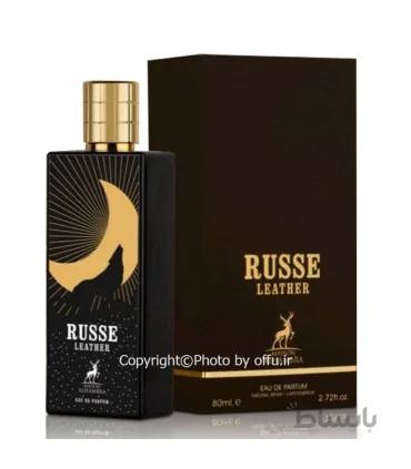 ادو پرفیوم اسپرت الحمبرا مدل راش لدر | ALHAMBRA Russe Leather