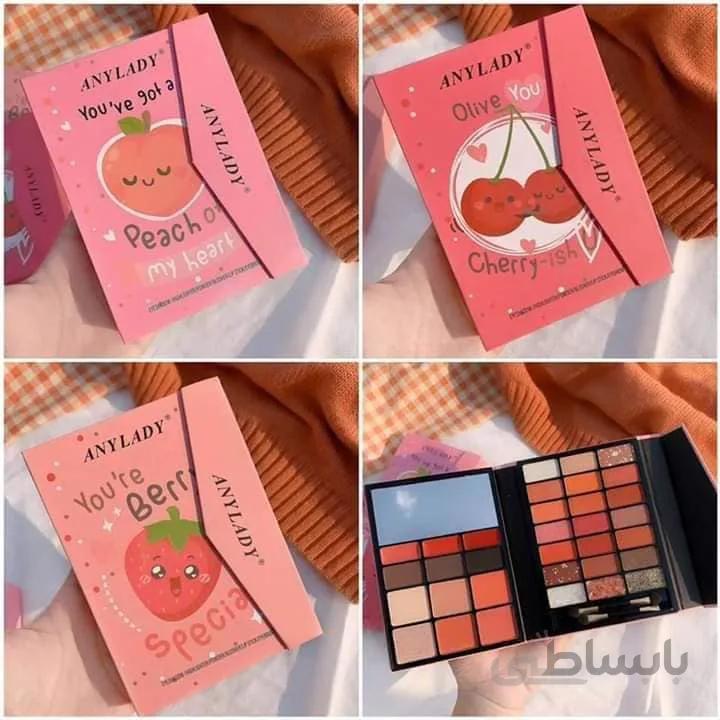 پالت آرایش صورت آنی لیدی کیفی مدل Peach of