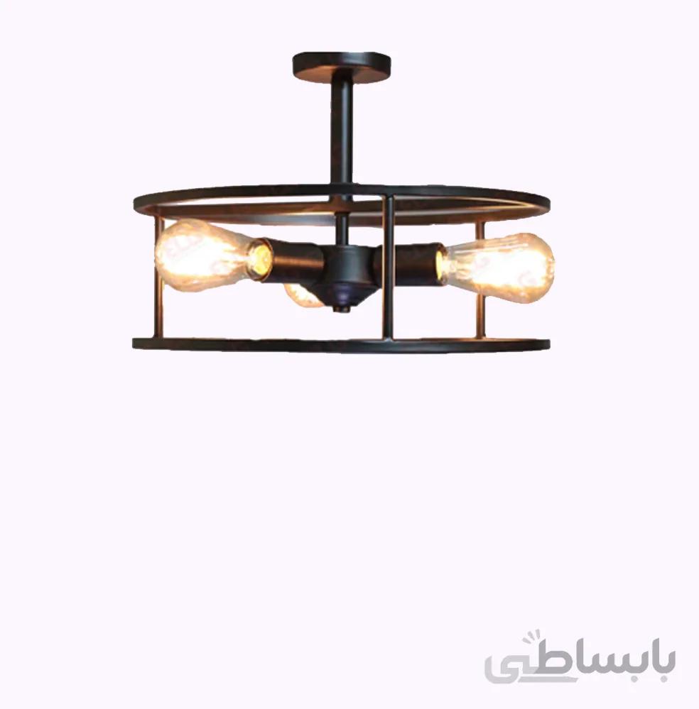 لوستر سقفی سه شعله مدل RA1024