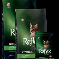 غذای خشک بچه گربه رفلکس طعم مرغ وزن 1.5 کیلوگرم ا Reflex Dry cat Food Chicken Flavour For Kittens 1.5kg