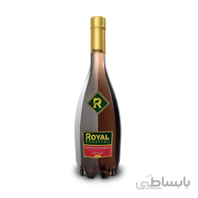 رویال کامبوچا ارگانیک آلبالو 950 سی سی