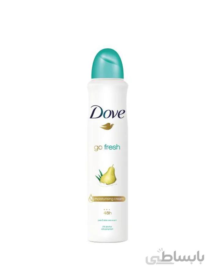 اسپری بدن زنانه داو مدل go fresh pear در 250میل (Dove)