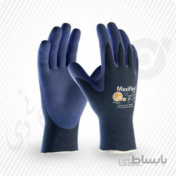 دستکش مونتاژکاری مکسی فلکس الیت – کف‌ مواد