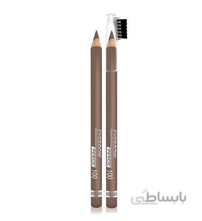 مداد ابرو پودری لاکس ویساژ ۱۰۰ / Luxvisage Eyebrow Pencil