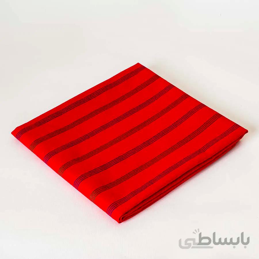 سفره پارچه ای قرمز