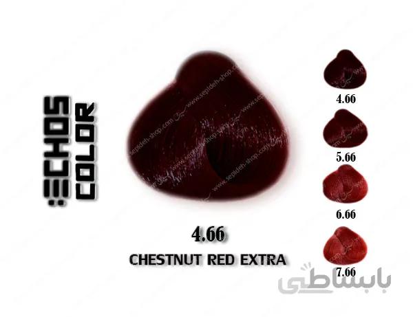 رنگ اچ اس لاین بلوطی قرمز تند 4.66