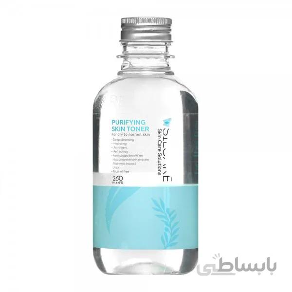 تونر پاک کننده صورت پوست خشک سیلکر ا Purifying Skin Toner For Dry Skin 260ml SILCARE