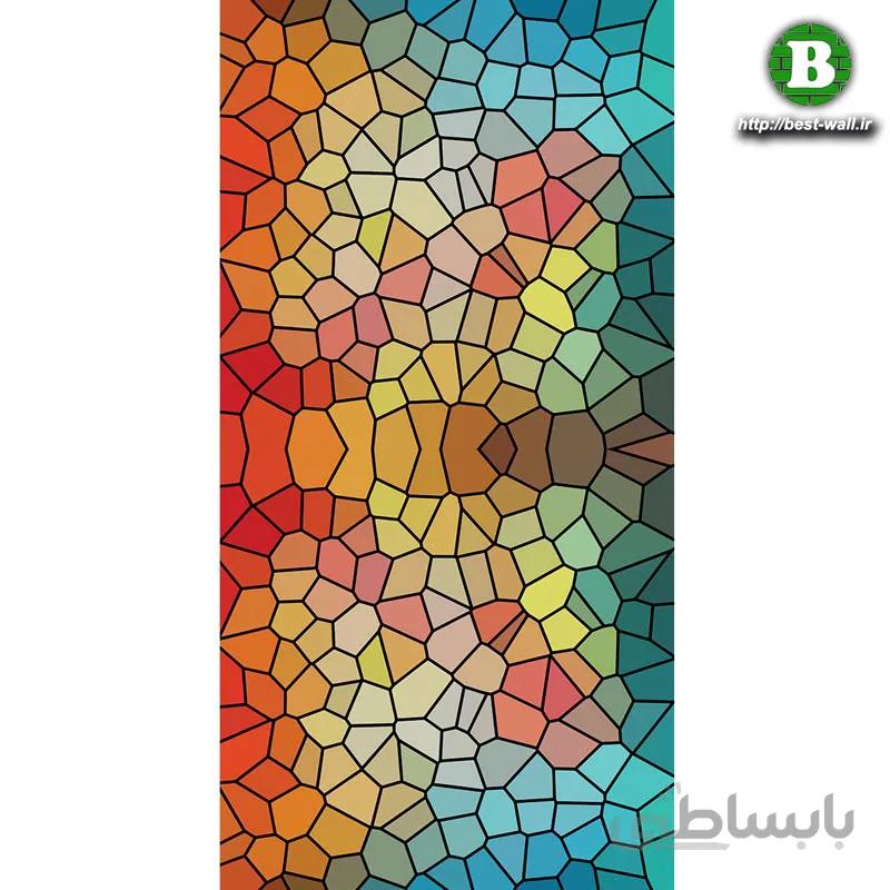 استیکر شیشه طرح آبگینه