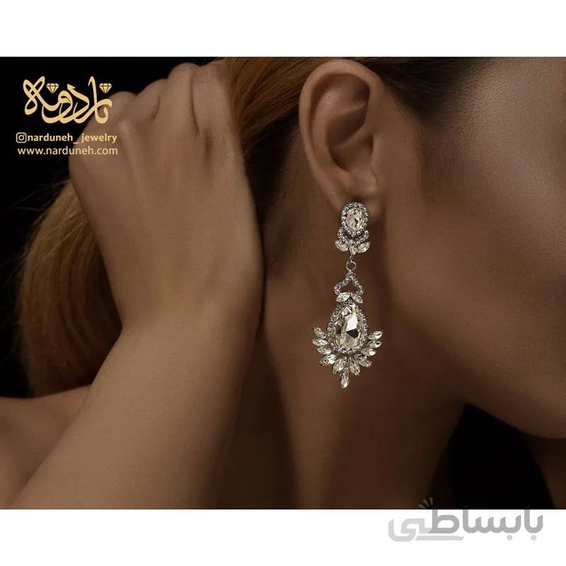 گوشواره کریستالی پرنس - 16