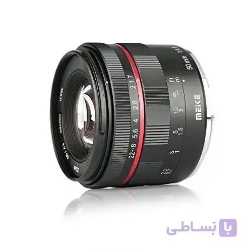 Meike MK FE 50mm F / 1.7 Full Frame لنز دیافراگم دستی بزرگ برای دوربین های Sony FE E Mount Mirrorless A7RIII A7III A7RIV A7 A9 NEX 3 3N 5 NEX 5T 5R 6 7 A6400 A5000 A5100 A6000 A6100 A6300 A6500