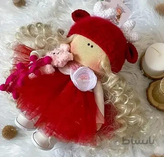 عروسک روسی قرمز پوش کدA18