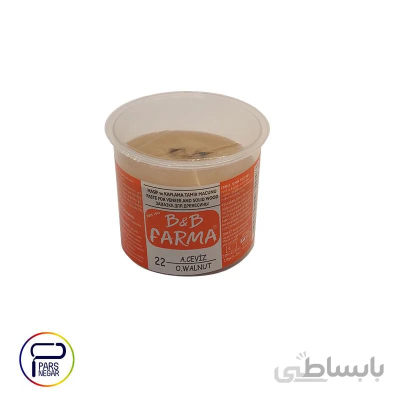 بتونه ام دی اف و چوب فارما ترکیه رنگ گردویی روشن ۲۲۰ گرمی
