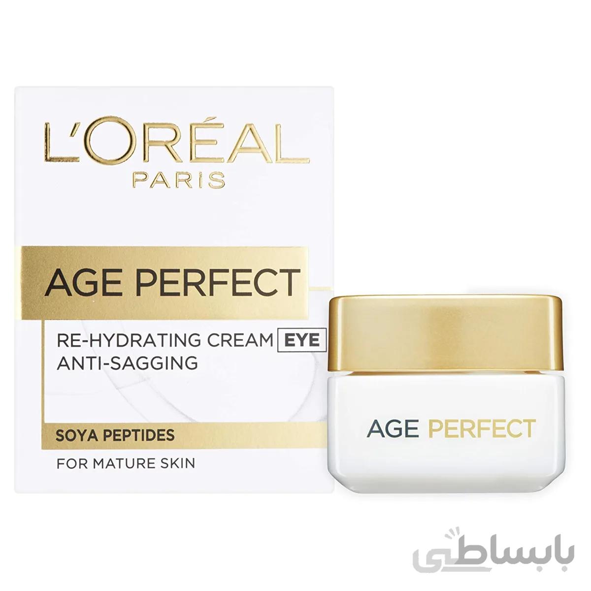 کرم دور چشم کاسه ای اورئال 15 میل مدل ایج پرفکت L'Oreal