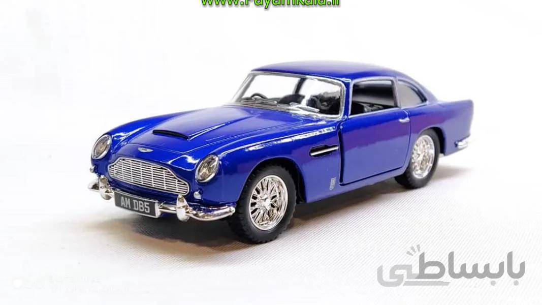 ماشین فلزی استون مارتین (ASTON MARTIN DB5 KINSMART) آبی