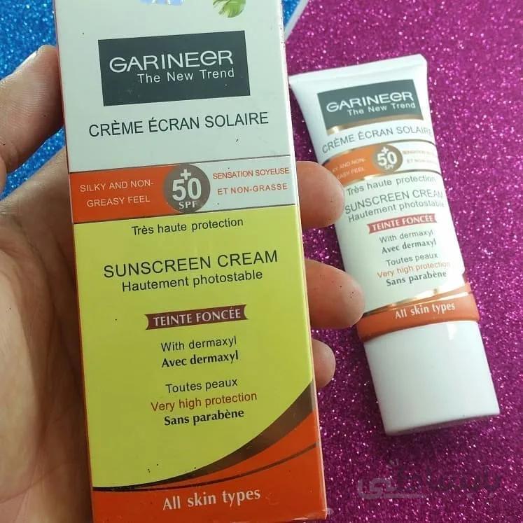 ضد آفتاب گارنیرspf50رنگی