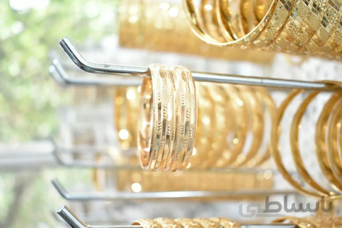 النگو روسی بچه گانه طرح طلا