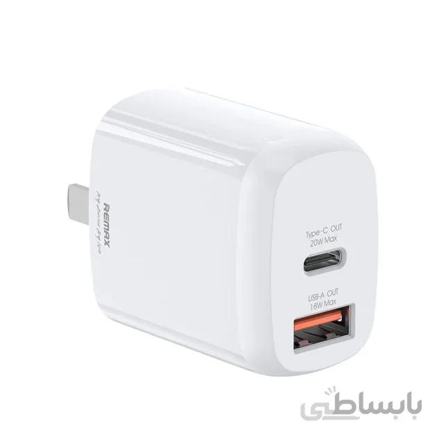 شارژر دیواری ریمکس مدل RP_U64 ا ⚡️REMAX Grace Series 20W PD+QC Fast Charger RP-U64 (CN)