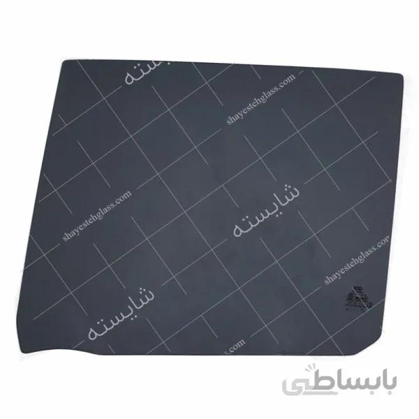 شیشه درب عقب چپMVM X33 دودی