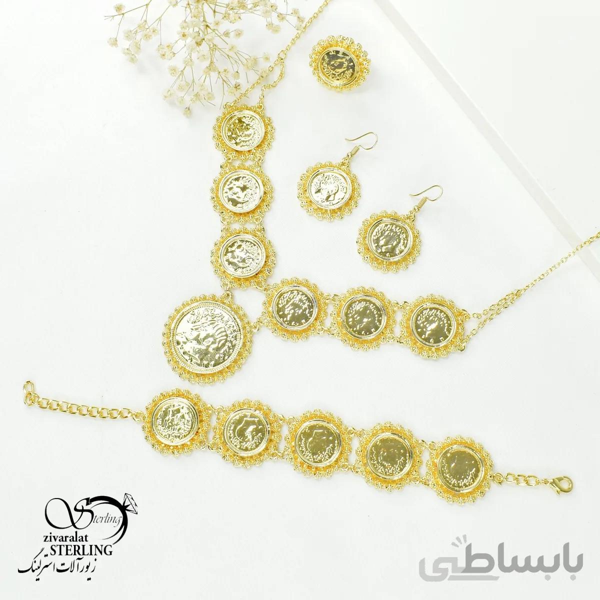 سرویس سکه ای طرح طلا