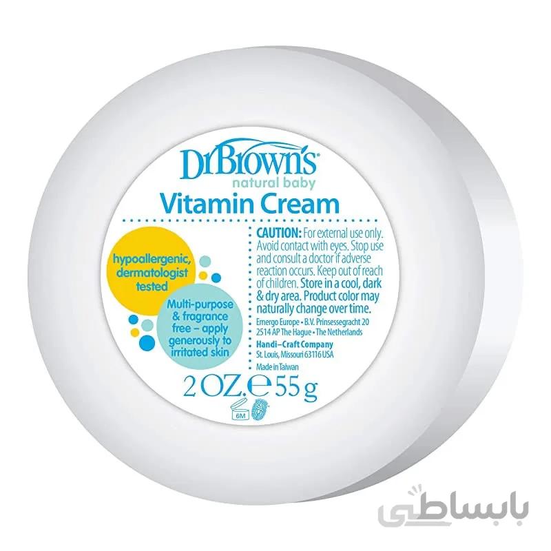 کرم ویتامین 55 گرمی دکتر براون Dr Brown’s