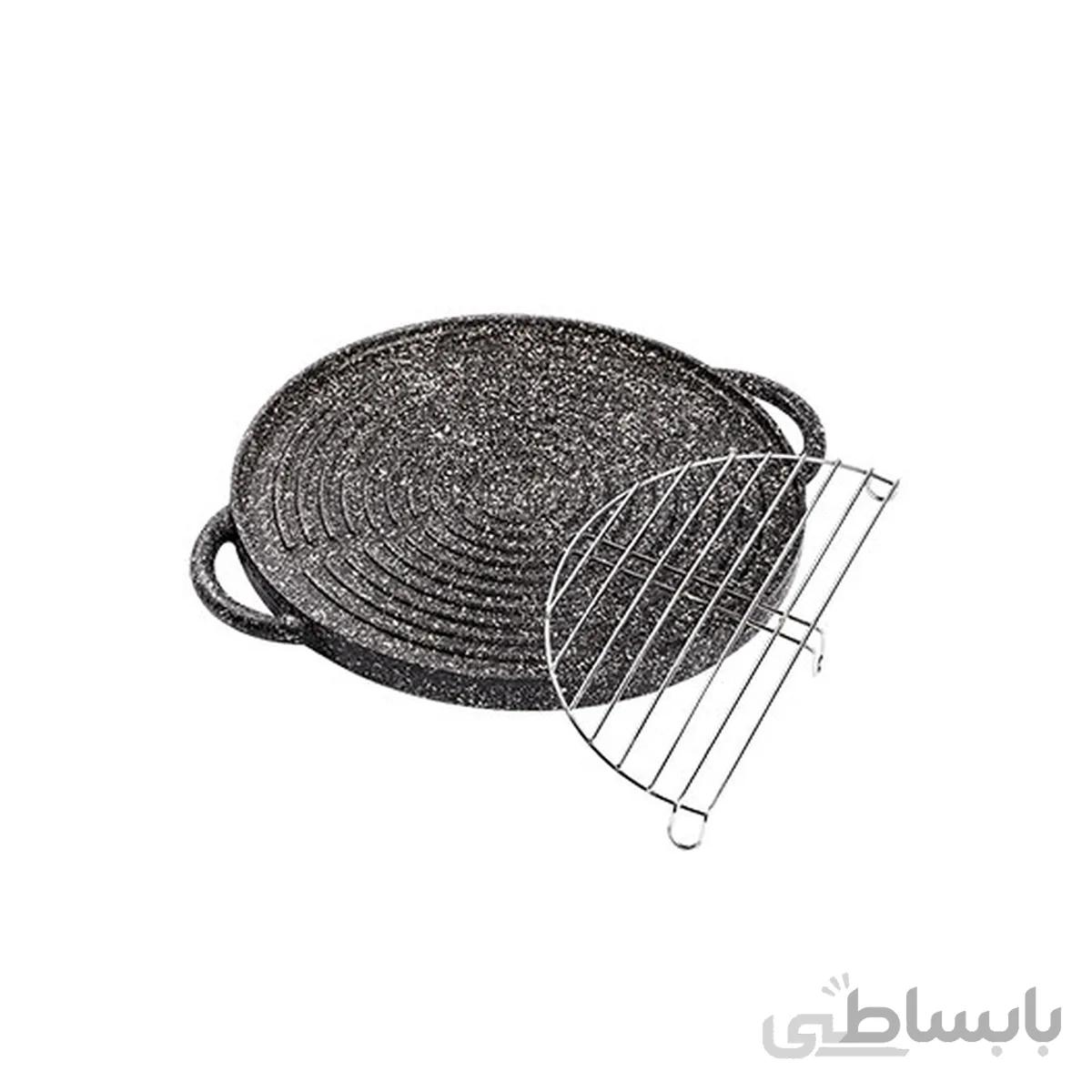 تابه چدنی استیک دوطرفه نالینو مدل Daniele