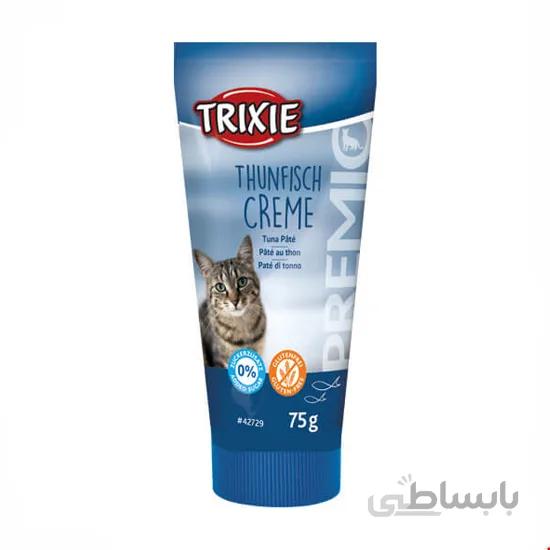 سس غذای گربه تریکسی طعم ماهی تن وزن 75 گرم ا Trixie Tuna Pate for Cat 75g