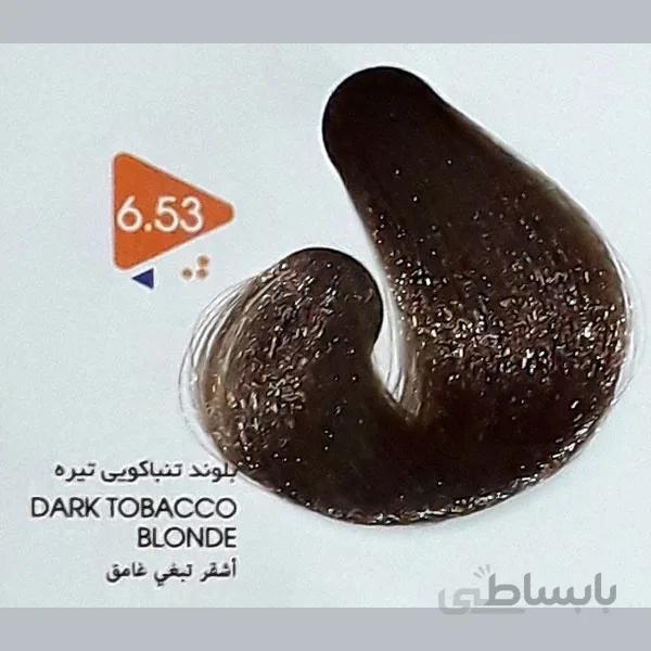 رنگ مو ویتامول (Vitamol) بلوند تنباکویی تیره (شماره 6/53 تنباکویی) حجم 120 میل