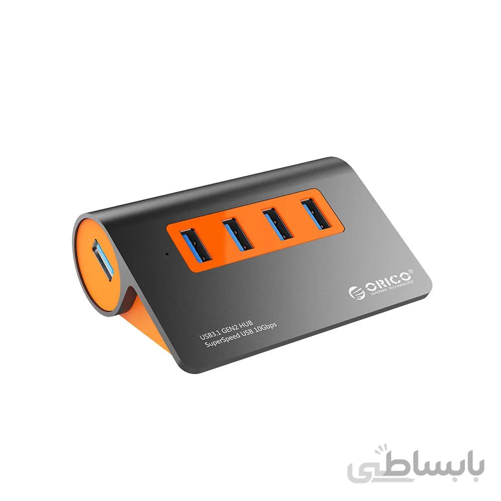 هاب 4 پورت USB 3.1 اوریکو M3H4-G2 ا Orico M3H4G2 USB 3.1 Hub, 4 Port