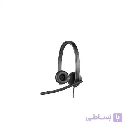 هدست باسیم لاجیتک Logitech H570e Stereo Headset