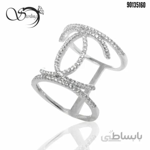 انگشتر نقره زنانه کد:۲۲۳۵