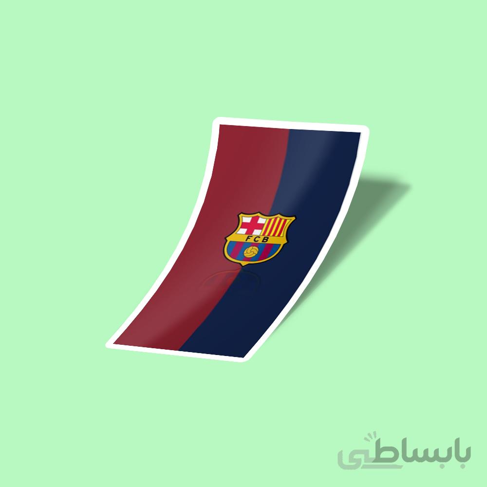 استیکر Fc Barcelona logo case