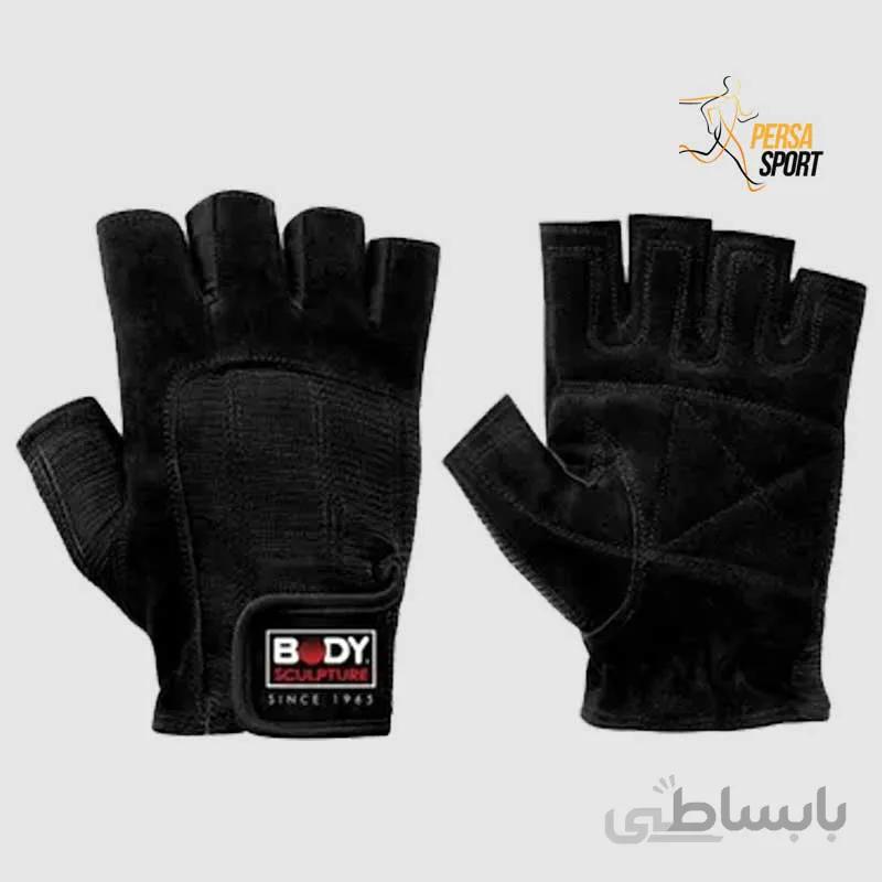 دستکش SPANDEX LEATHER GLOVE BLK P25
