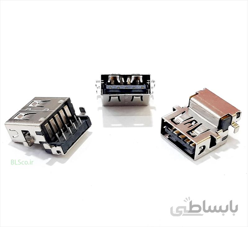 جک USB3 لپ تاپ کد 514 ا USB 3.0 Port Jack Socket