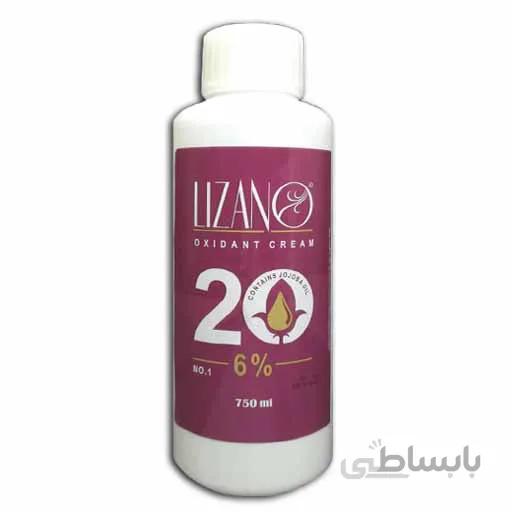 اکسیدان لیزانو 6 درصد در حجم 750 میلی لیتر