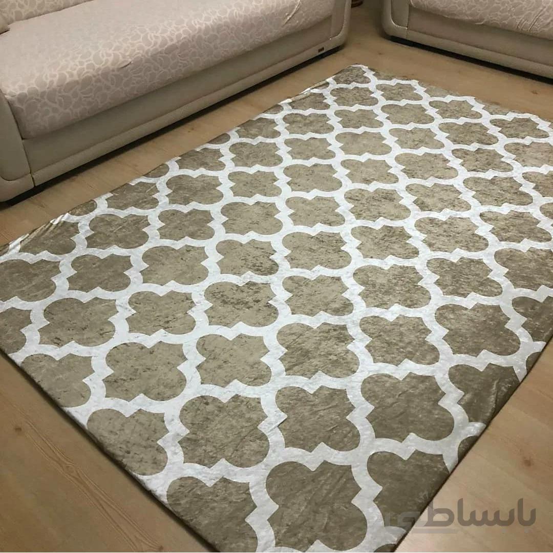 روفرشی کشدوز مخمل ترک کد617 سایز 350*250 سانتی متر ( 9متری )