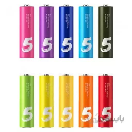 باتری قلمی آلکالاین شیائومی مدل ZI5 بسته 10 عددی ا Xiaomi ZI5 Alkaline AA Battery Pack