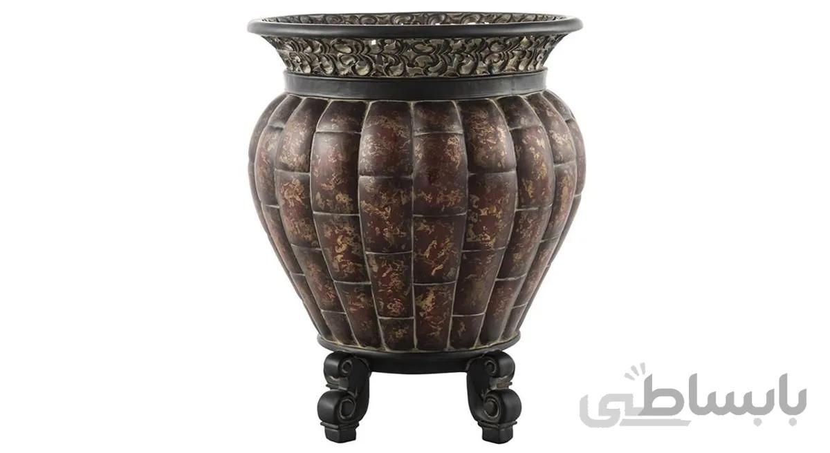 گلدان طرح برنز مدل DF255
