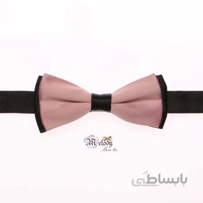 پاپیون سری نینو - بچگانه (صورتی چرک مات و سیاه)