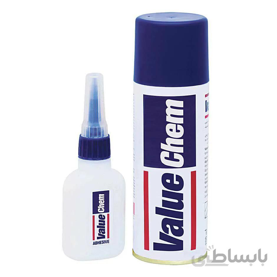 چسب 123 غفاری مدل value chem حجم 400 میلی لیتر