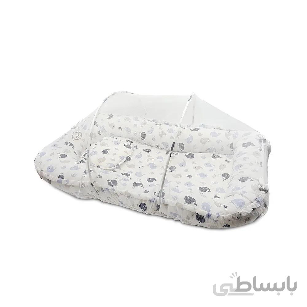 پشه بند نوزاد ایسیز ISIZ مدل Is175.5 طرح وال آبی