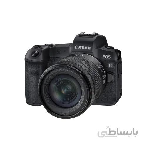 دوربین دیجیتال بدون آینه کانن EOS R With RF 24-105mm f/4L IS USM Lens & Mount Adapter EF-EOS R ا EOS R With RF 24105mm f4L IS USM Lens Mount Adapter EFEOS R