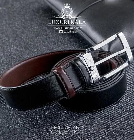 کمربند چرم MONT BLANC ا MONT BLANC BELT
