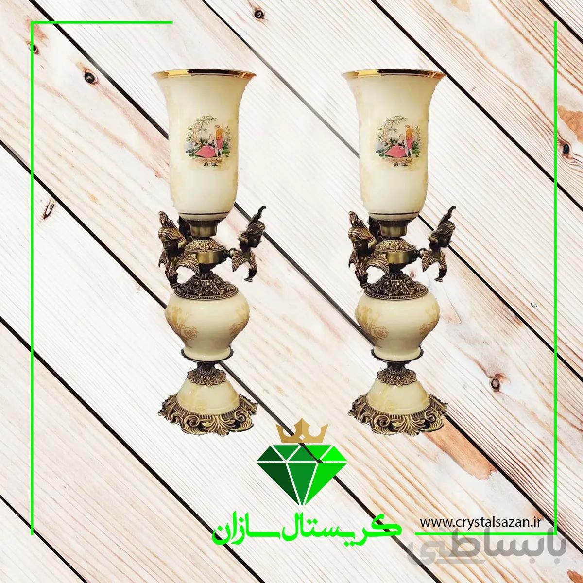 شمعدان بلند کد SH1302 کریستال سازان