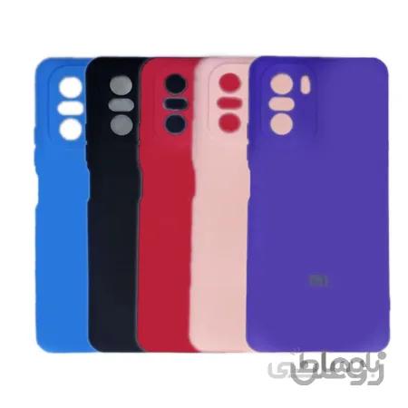 قاب سیلیکونی محافظ لنزدار شیائومی مدل Xiaomi Silicone Cover for poco f3