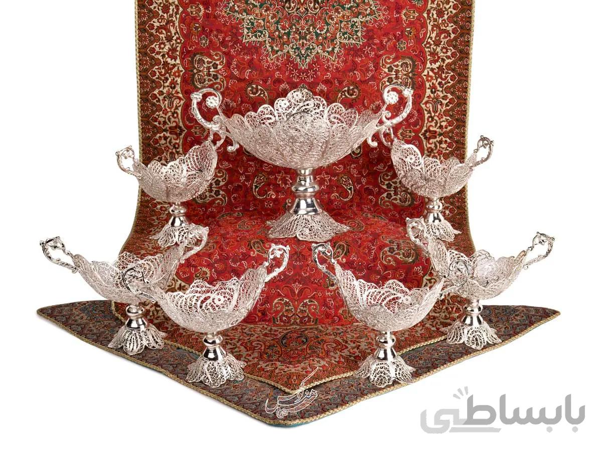 سرویس کشکول ملیله کاری