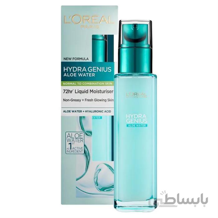 سرم آبرسان لورآل مناسب پوست معمولی تا مختلط و چرب ا L'Oreal 72 Hour Hydrating Serum 70ml