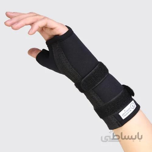 مچ بند آتل دار نئوپرن طب و صنعت ا Neoprene Wrist Splint